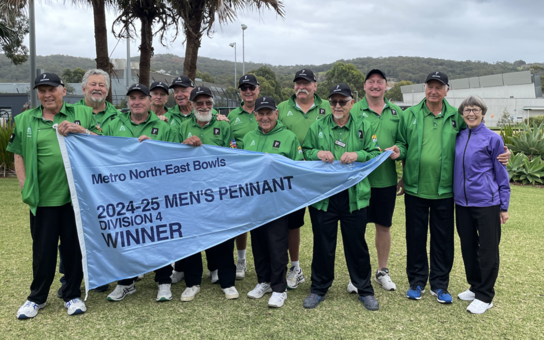 MENS PENNANTS WINNERS MNE Div. 4